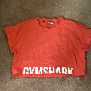 gym shark workout crop top